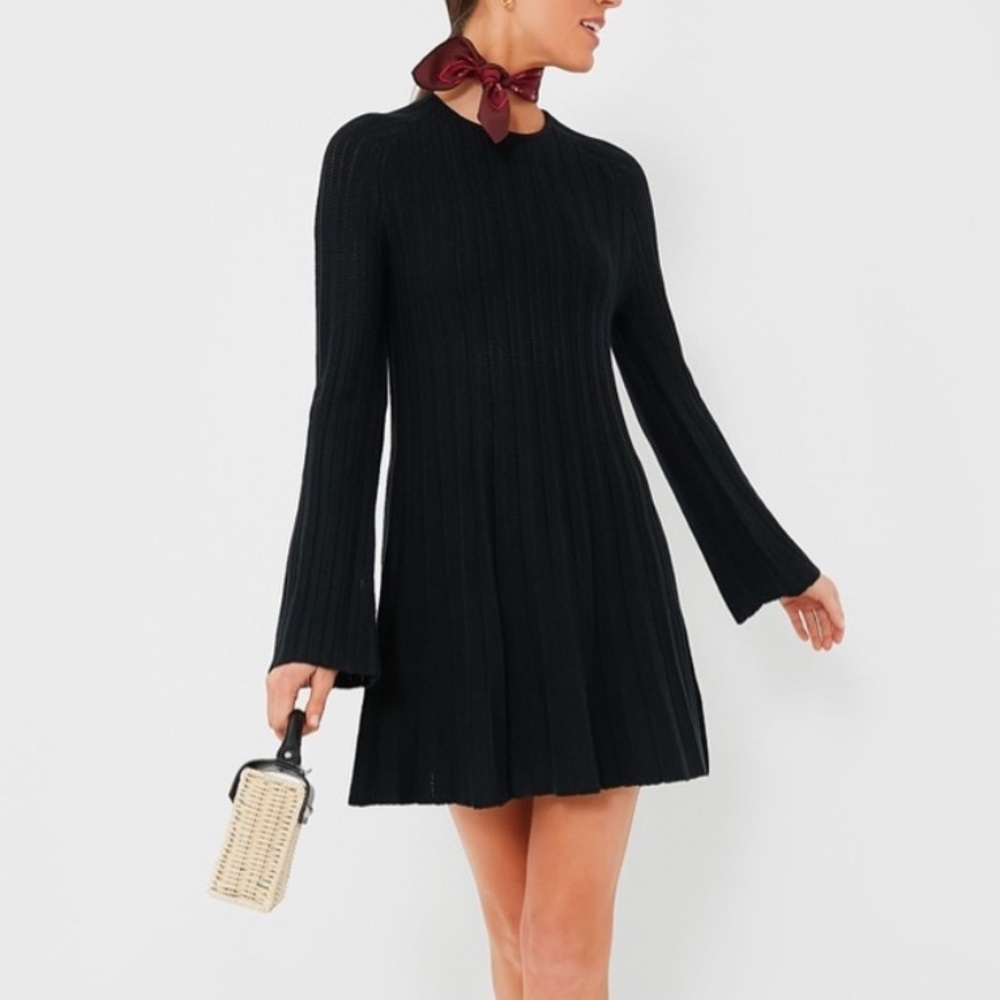 Tuckernuck Pomander Place Adi Knit Dress Black